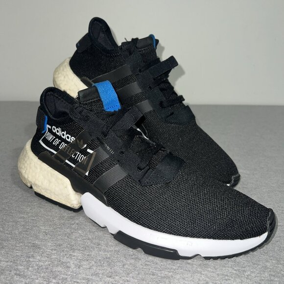 Adidas POD S3.1 CG6884 Black Running Shoes Mens Sz 11 1/2  Lace‎ Up Low Top main image 6